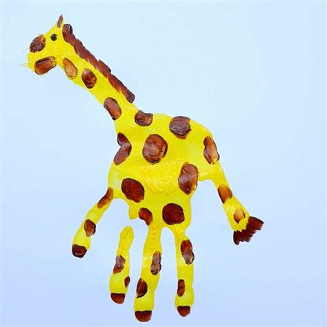 Fun Handprint Animals To Entertain The Kids Craft Factory Zoo