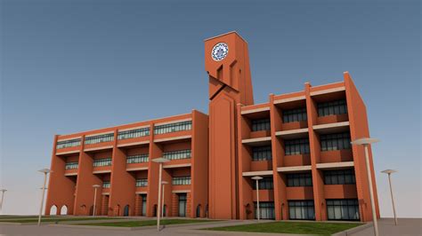 Sharif University Of Technology Tehran 3d Turbosquid 2035439