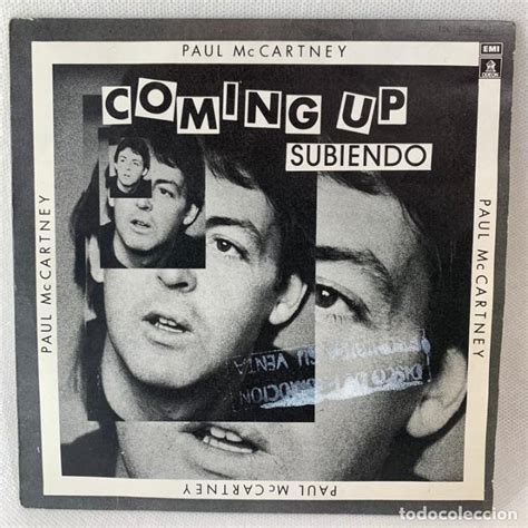 Single Paul Mccartney Coming Up Subiendo Comprar Singles