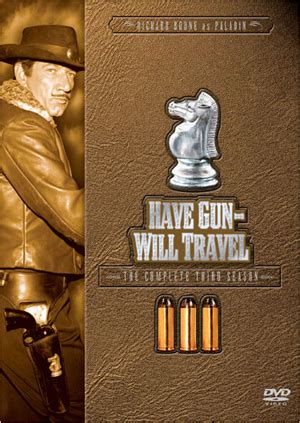 Professional gunfighter paladin was a west point graduate who, after the civil war, settled into san francisco's hotel carlton were he awaited responses to his business card: Television's New Frontier: The 1960s: Have Gun -- Will ...