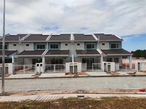 New Double Story Luxury Terrace House Under Construction In Malaysia
