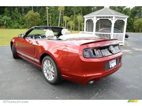2014 Ruby Red Ford Mustang V6 Premium Convertible 85310166 Photo 7