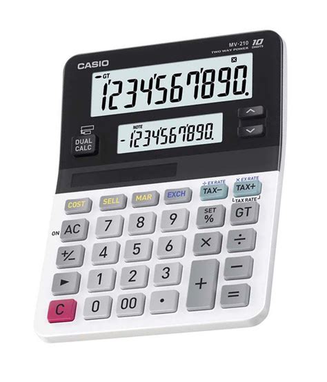 Casio Mv 210 Basic Calculator Buy Online At Best Price In India Snapdeal