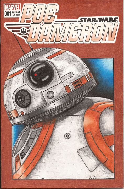 Star Wars Poe Dameron BB 8 Comic Book Cover By Chrisp 3 Planos De