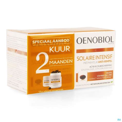Oenobiol Solaire Intensif Anti Rimpel Duo 2 X 30 Capsules