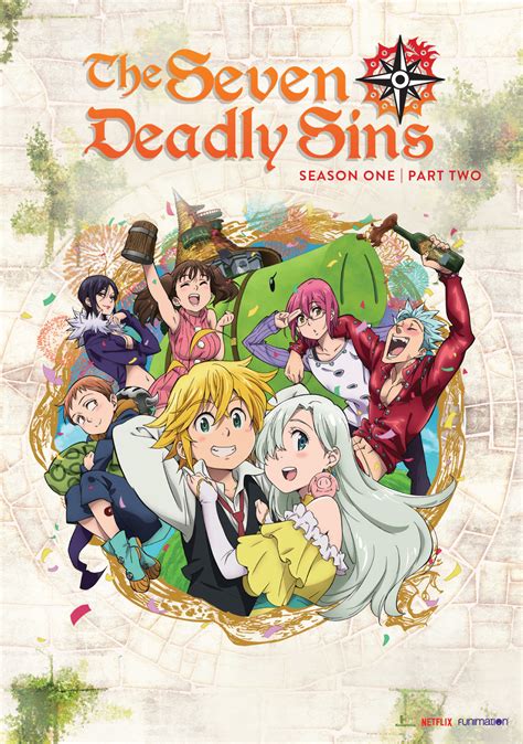 Seven Deadly Sins Season 1 Part 2 Dvd