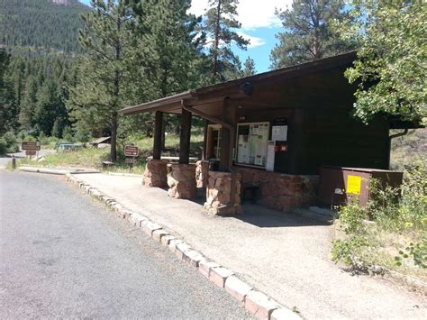 Aspenglen Campground Rocky Mountain National Park Colorado Co