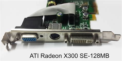Ati Radeon X300 128mb Pci 16x Graphic Card