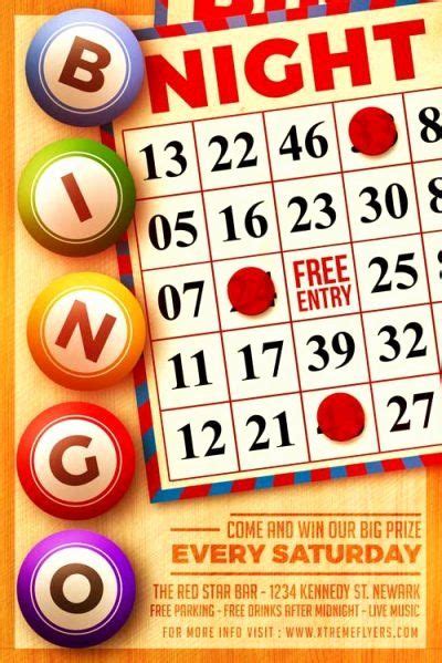 Bingo Flyer Template Free New Xtremeflyers Download The Best Free And