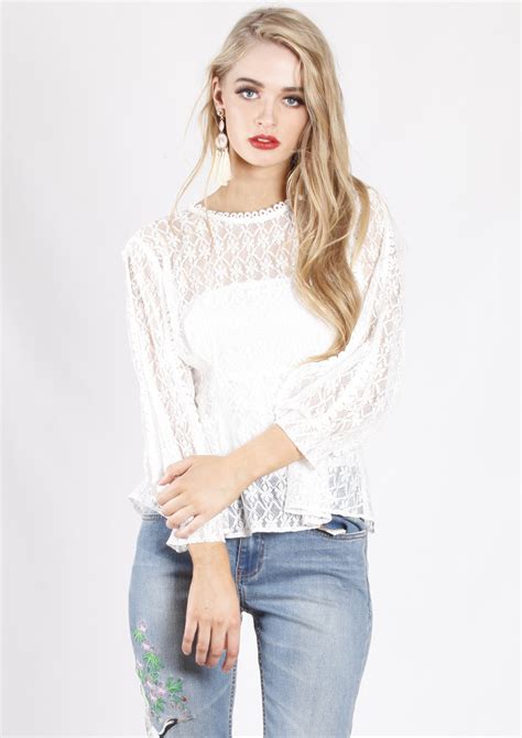 Xw16219ss White Lace Peplum Top Pack