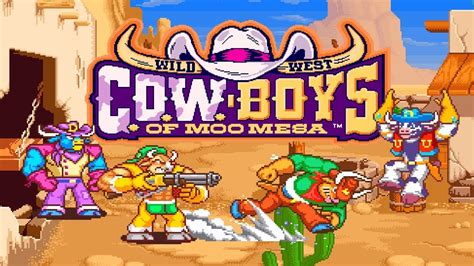 Wild West Cow Boys Of Moo Mesa 1992 Arcade 4 Players Tas Youtube