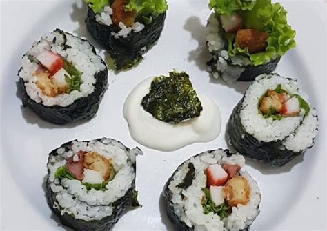 Resep Sushi Roll Homemade Oleh Dapur Regina Cookpad