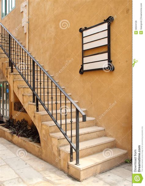 Vintage Stair From Old Building Stock Photo Image Of Circle Built