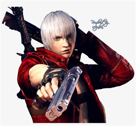 Devil May Cry 3 Dante Render Transparent Png 1119x947 Free Download