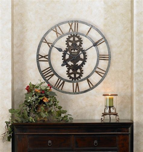 Oversized And Giant Metal Wall Clocks
