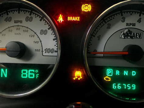 2016 Jeep Patriot Abs And Traction Control Light On 65