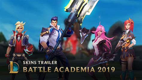Battle Academia Skins Trailer League Of Legends Tryhard Cz
