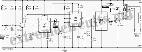 Clap Switch Circuit Diagram Under Repository Circuits 36384 Nextgr
