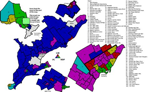 Blunt Objects Blog Ontario Election Maps