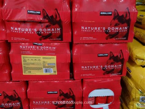 This kirkland dog food review will make you wonder where this brand has been hiding. Nature's Domain Turkey and Pea Stew