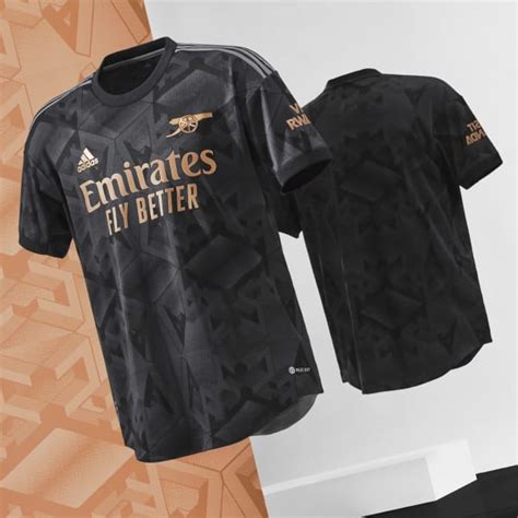 Adidas Arsenal 2223 Away Authentic Jersey Black Adidas Uk