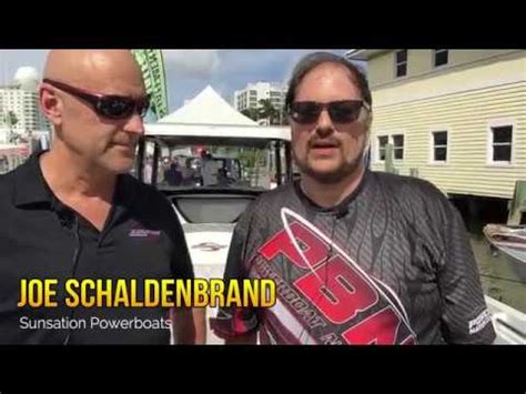 Interview Sunsations Joe Schaldenbrand At The Fort Lauderdale Boat