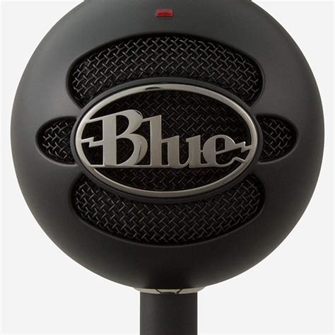 Micrófono Blue Snowball Ice Negro Plug And Play Usb Logitech 988