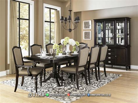 Meja Makan Mewah Vespucci Desain Interior Ruang Makan Luxury New 2020