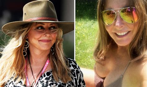 Carol Vorderman 60 Puts On Busty Display As She Flaunts Her Toned