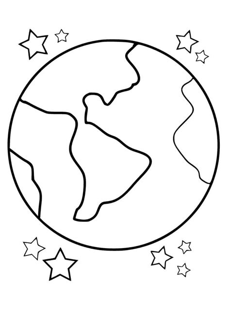 Desenhos De Planeta Terra 10 Para Colorir E Imprimir Colorironlinecom