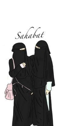 Gambar kartun muslimah sering kali dijadikan sebagai walpapper handpone, stiker ketika whatsappan bahkan poto profil untuk sosial media. 24+ Gambar Kartun Dua Sahabat Muslimah di 2020 | Kartun, Sahabat, Gambar