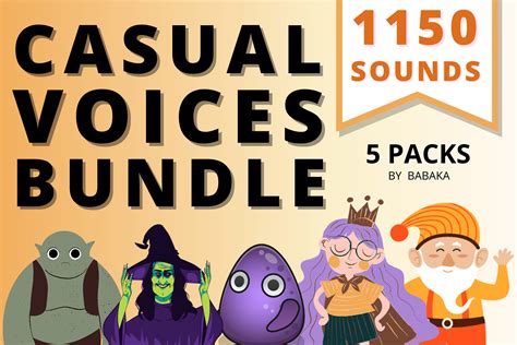 Casual Voices Bundle Voices Sound Fx Unity Asset Store