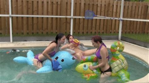 Ginarys Kinky Adventures Ginarys Inflatable Pool Fun Wmv