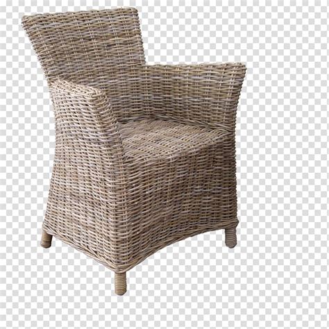 Wing Chair Furniture Wicker Rattan Rattan Transparent Background Png