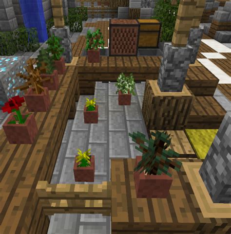 Found in jungle biomes or shipwrecks as loot, plant on any type of dirt or grass. Flower Market Stall - GrabCraft - Your number one source ...