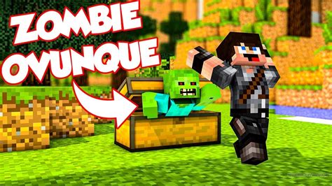 Gli Zombie Mi Hanno Trovato Minecraft Ita Youtube