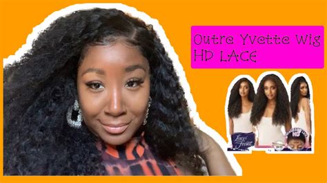 Yvette Wig Outré perfect hairline Synthetic HD Lace x HAIRSOFLY COM YouTube
