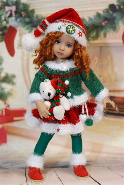 Dianna Effner Christmas Dolls Noel Christmas Crochet Doll Clothes