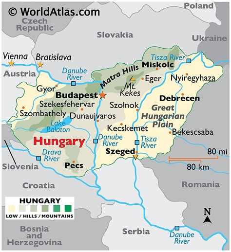 Hungary Maps Facts World Atlas