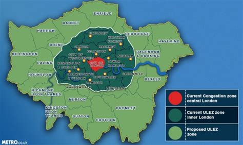 When Does Ulez Expansion Start Map Reveals Area Of 2023 London Zone