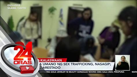 8 biktima umano ng sex trafficking nasagip 4 suspek arestado 24 oras youtube