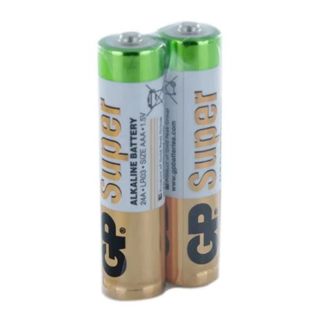 Gp Batteries Super Alkaline Aaa Batteries Box Of 40 Cell Pack Solutions