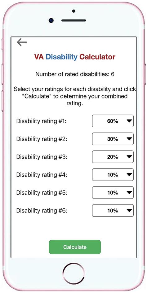 Va Combined Rating Table Calculator Two Birds Home