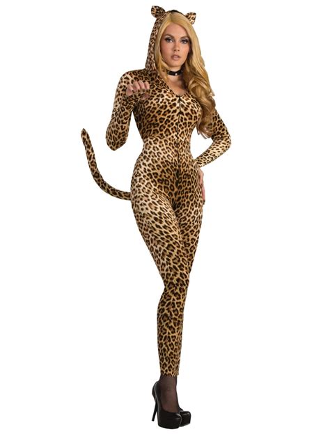 sly leopard adult jumpsuit