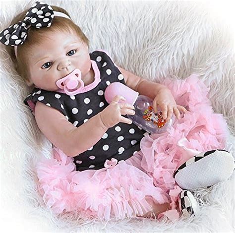 Full Body Silicone Reborn Baby Dolls Girl Realistic Anatomically