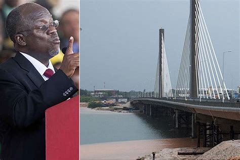 Magufuli Takes A Jibe At Kenyans After Opening Mega Bridge Video