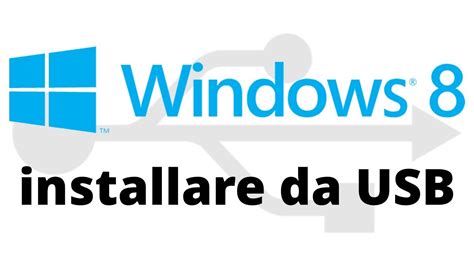 Installare Windows 81 Da Usb Youtube