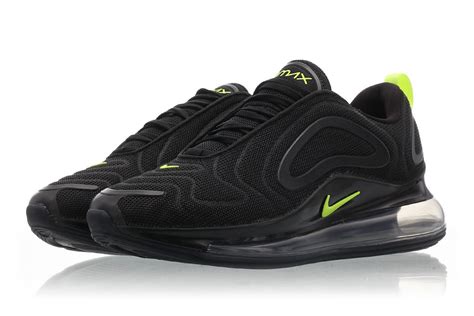 Nike Air Max 720 Black Volt Anthracite Cd7626 001 Release