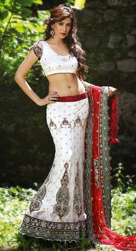 Melodic White Lehenga Choli With Images Indian Outfits Indian
