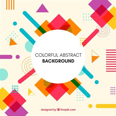Abstract Colourful Background Vector Free Download